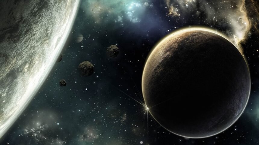 Poeira, espacial, cosmos