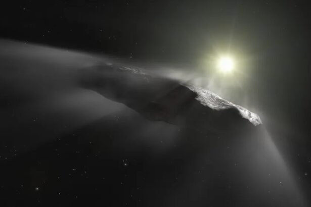 3i atlas interstellares objekt sonnensystem ueber all oumuamua illustration