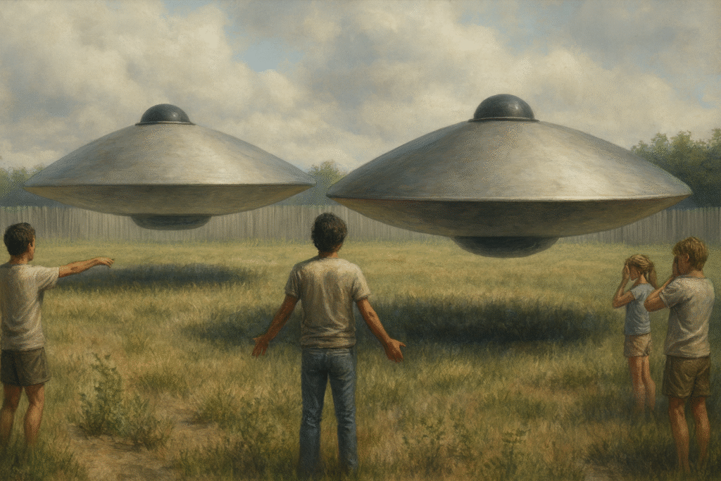 Mistérios dos céus: 8 avistamentos em massa de UFOs que desafiam os céticos 10 ChatGPT Image 11 de out. de 2025 17 47 43