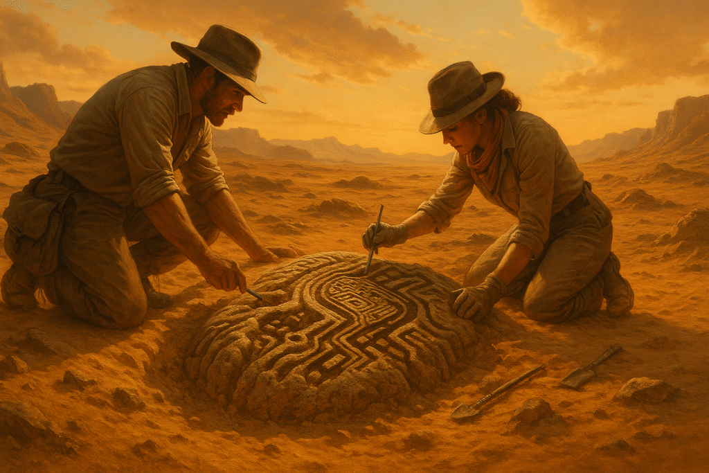 A Hipótese Siluriana: E se não formos a primeira civilização da Terra? 6 ChatGPT Image 14 de out. de 2025 09 21 34