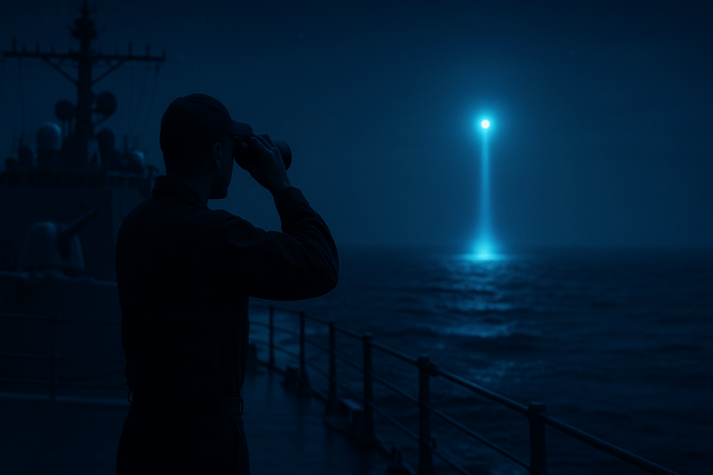Quatro UFOs emergem do oceano diante da Marinha dos EUA — e desaparecem no céu! 3 ChatGPT Image 26 de out. de 2025 11 10 28