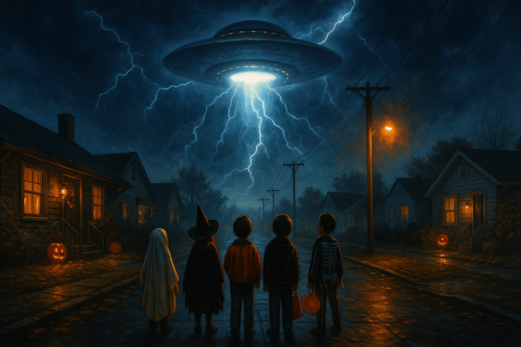 Halloween e os UFOs: A Noite das Bruxas e o Enigma dos Céus 3 ChatGPT Image 31 de out. de 2025 13 47 06