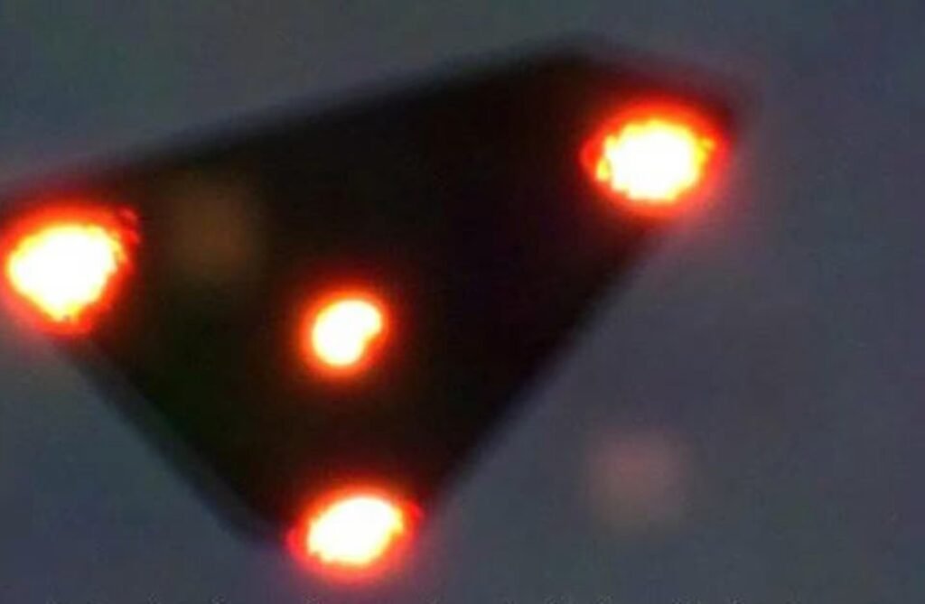 the belgium wave ufo