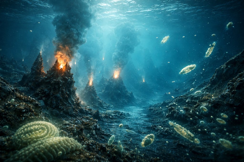 Somos todos marcianos? A hipótese intrigante sobre a verdadeira origem da vida na Terra 6 ChatGPT Image 3 de jan. de 2026 10 13 37