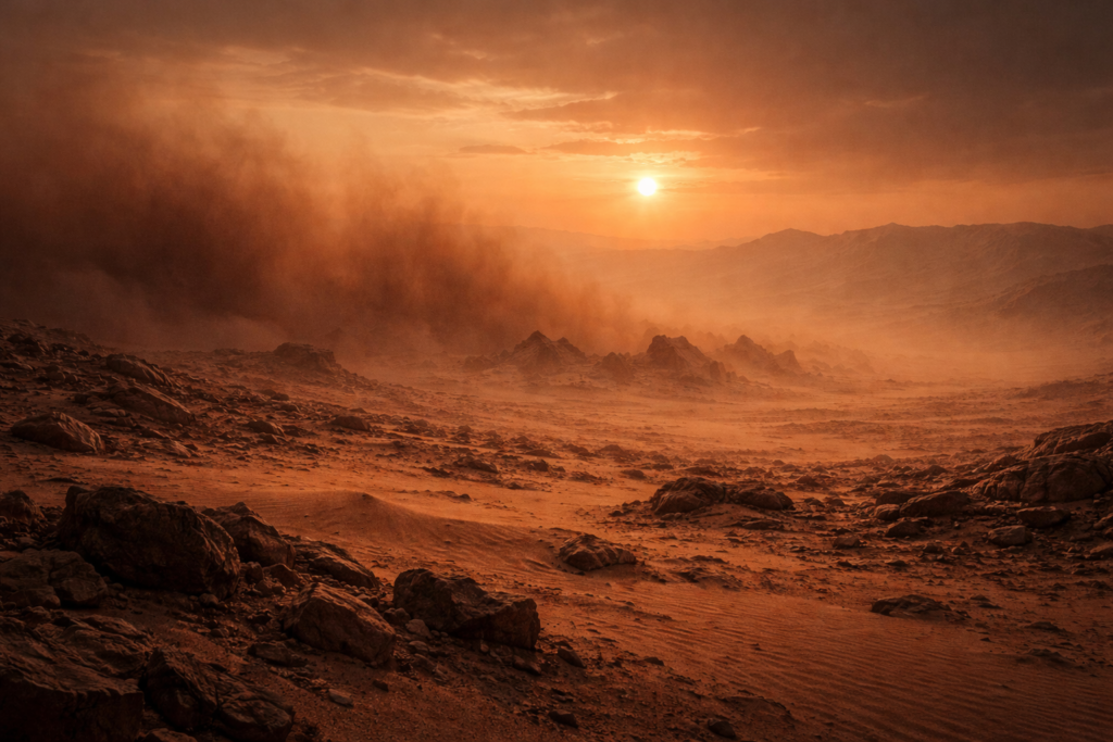 Somos todos marcianos? A hipótese intrigante sobre a verdadeira origem da vida na Terra 5 ChatGPT Image 3 de jan. de 2026 10 14 48