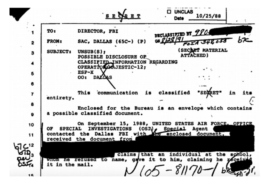 BOMBA! Denunciante revela que arquivos secretos do MJ-12 sobre UFOs são reais! 6 atschool