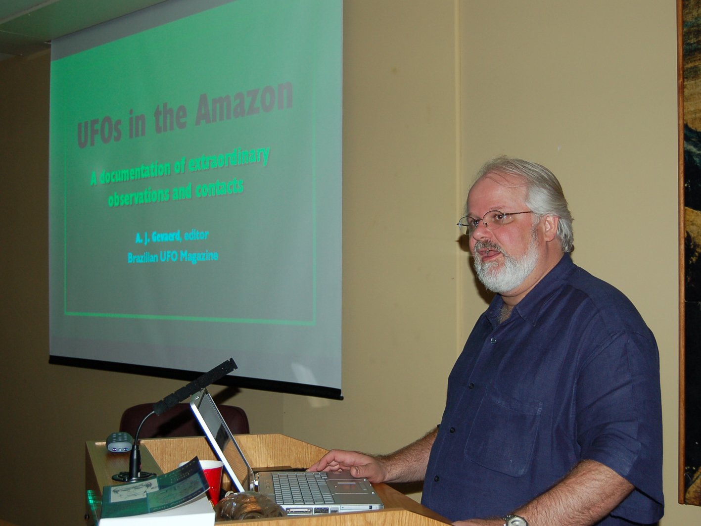 Foto recente Palestra na Irlanda em 2006