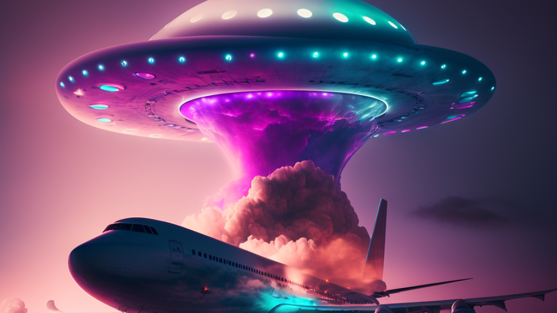 Suposto UFO foi avistado por quatro aviões comerciais. Fonte: Claudio Schroeder Möller