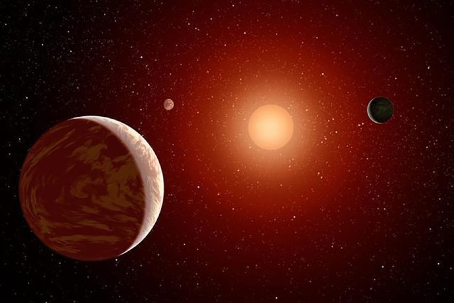 Cientista montou vídeo mostrando exoplanetas orbitando sua estrela. Fonte: NASA