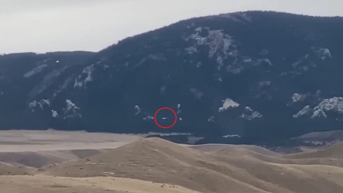 Sean Cahill filmagem UFO