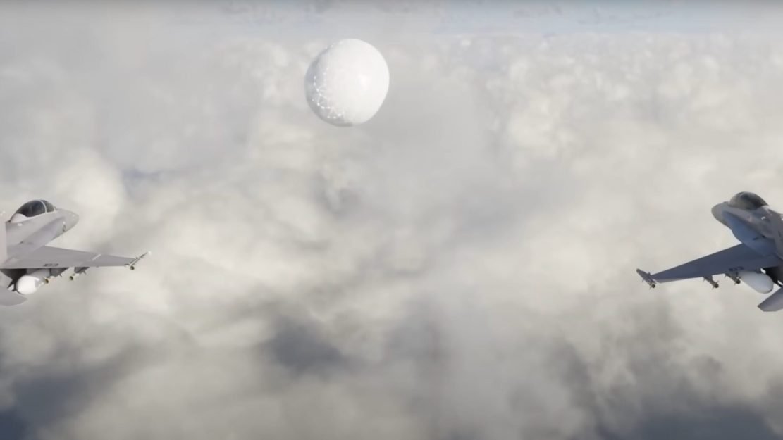 Caças foram enviados para interceptar os objetos, com abate confirmado. Fonte: YouTube