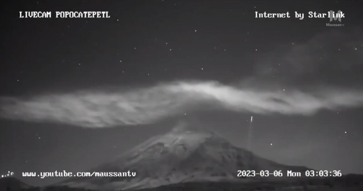 Popocatépetl Jaime Maussan UFO