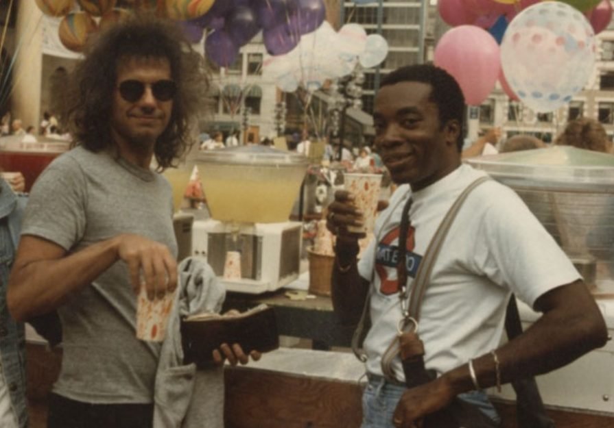 Pat Metheny e Milton Nascimento — Foto: Reprodução
