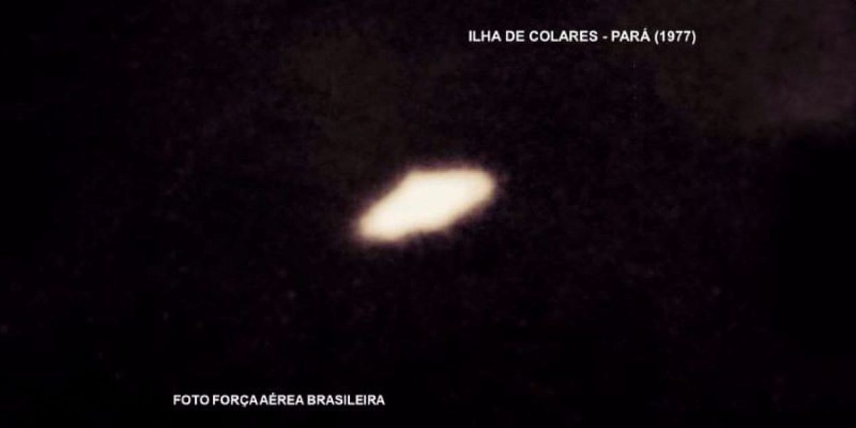 Imagem de UFO obtida durante a Operação Prato pelos membros da Inteligência do I Comando Aéreo Regional (Crédito: Revista UFO/Marco Petit)