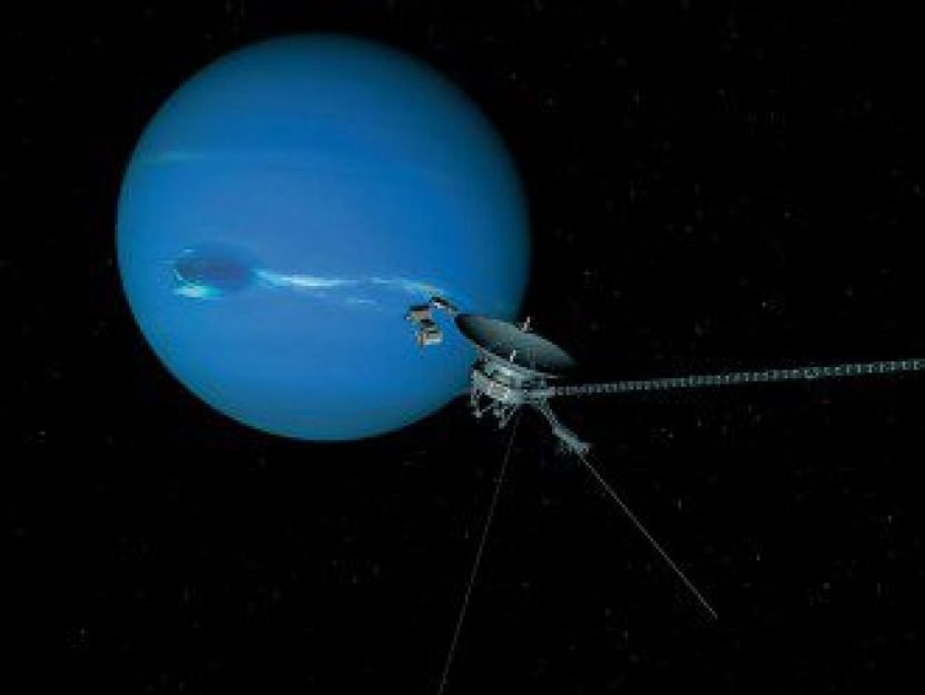 A Voyager 2 encontrase com Urano. Fato in&eacute;dito na hist&oacute;ria