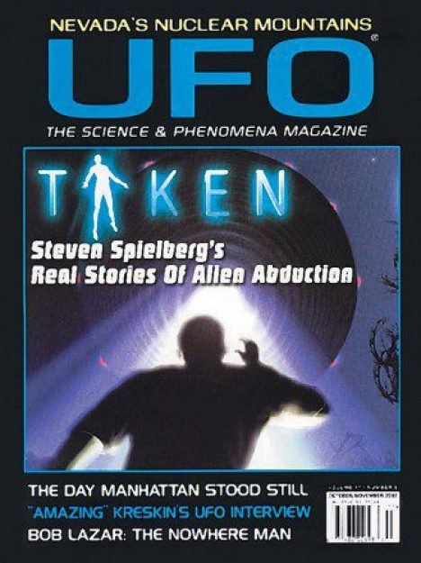 Capa da UFO norte-americana, que tem quase a mesma idade que a brasileira