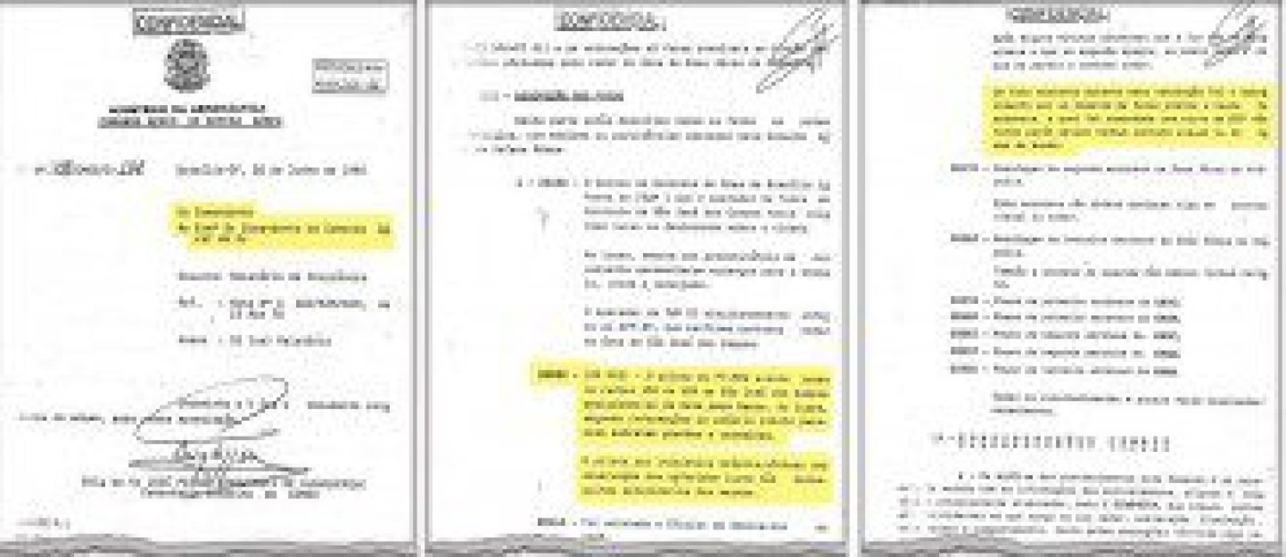 O Relat&oacute;rio de Ocorr&ecirc;ncias onde se l&ecirc; o que aconteceu durante a Noite Oficial dos UFOs no Brasil, sobre a Regi&atilde;o Sudeste