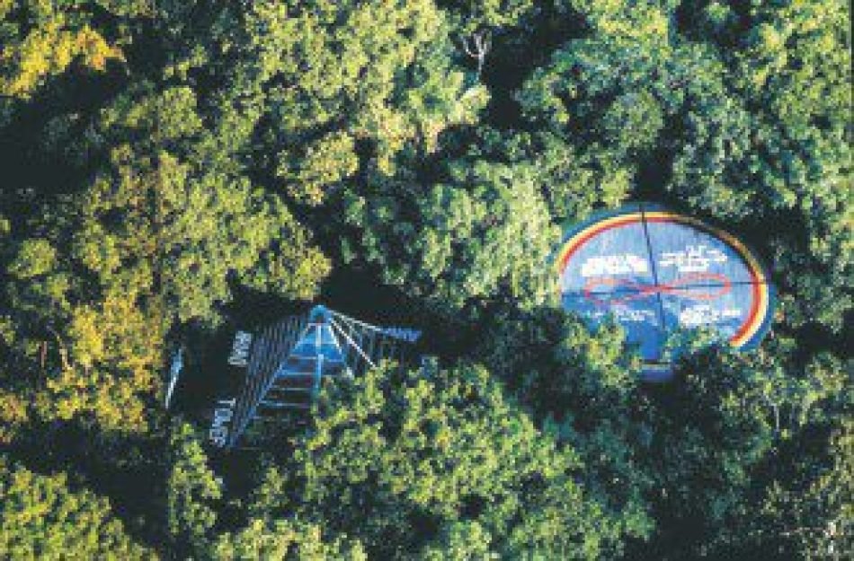 O ufoporto do Arian Amazon Towers: espa&ccedil;o para observa&ccedil;&atilde;o noturna e at&eacute; para pouso de uma nave