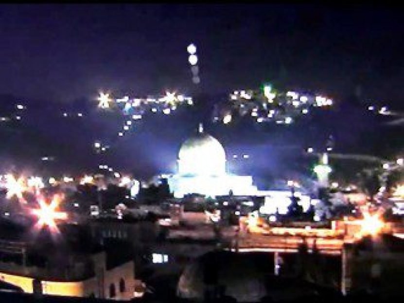 O suposto UFO de Jerusal&eacute;m, que para alguns era sinal de profecia, n&atilde;o passa de uma grotesca montagem