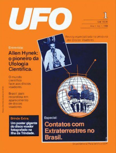 A primeira edi&ccedil;&atilde;o da UFO