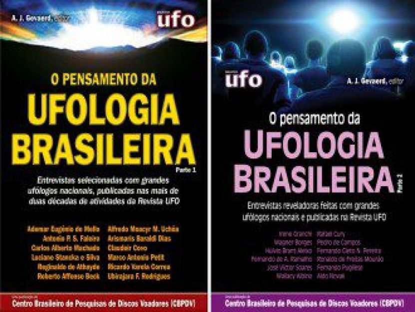 Os dois primeiros lan&ccedil;amentos da s&eacute;rie O Pensamento da Ufologia Brasileira trazem 24 entrevistas e textos exclusivos com os principais uf&oacute;logos do pa&iacute;s e do exterior