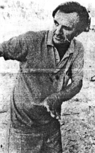 O vigia Roberto da Silva diz ter atirado num disco voador durante a onda ufol&oacute;gica de Aparecida