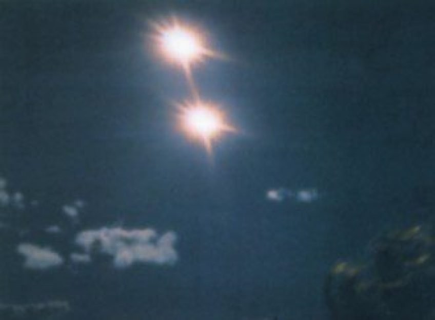 Objetos Como os observados recentemente sobre Santiago do Chile